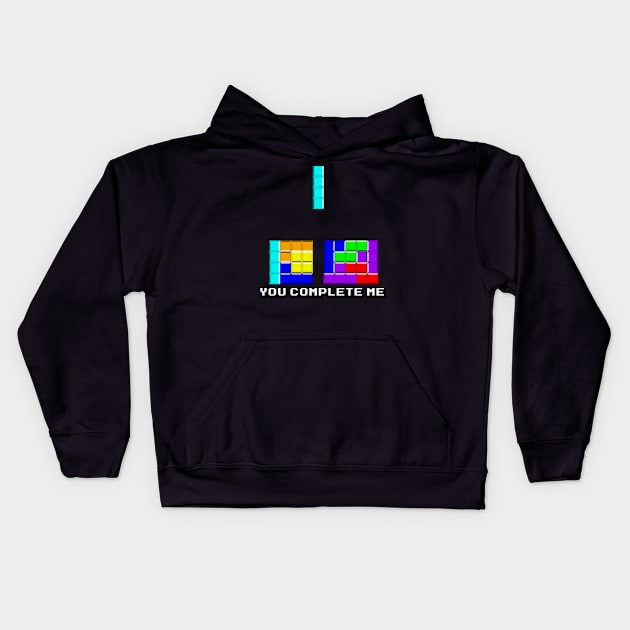 You complete me Kids Hoodie by Milewq